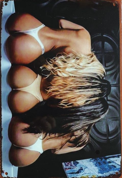 Plakat alu szyld metalografika obraz akt zawieszka poster tablica