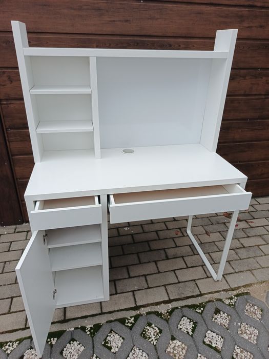 Biurko białe Ikea stan BDB