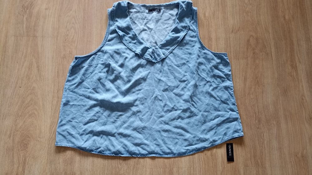 Nowa bluzeczka bez rękawów Dunnes Stores rozmiar 48