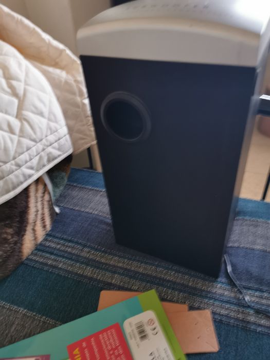 Som, subwoofer, colunas para ligar TV ou outros