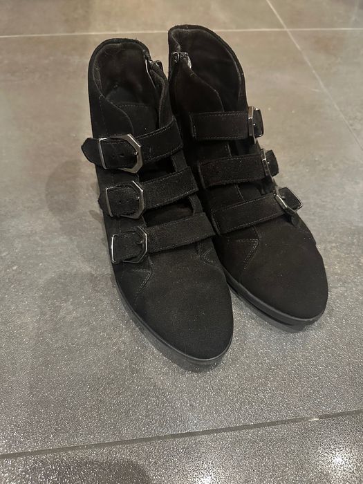 Czarne botki Ryłko 36