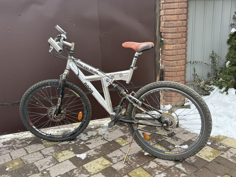 Гірський велосипед OUTDOOR 26" алюмінієва рама, 21 швидкість