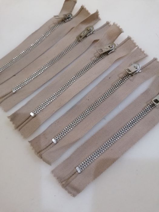 Lotes 10 Fechos = 2€ Metal 10cm 12cm 15cm 18cm Fabrico nacional Artigo