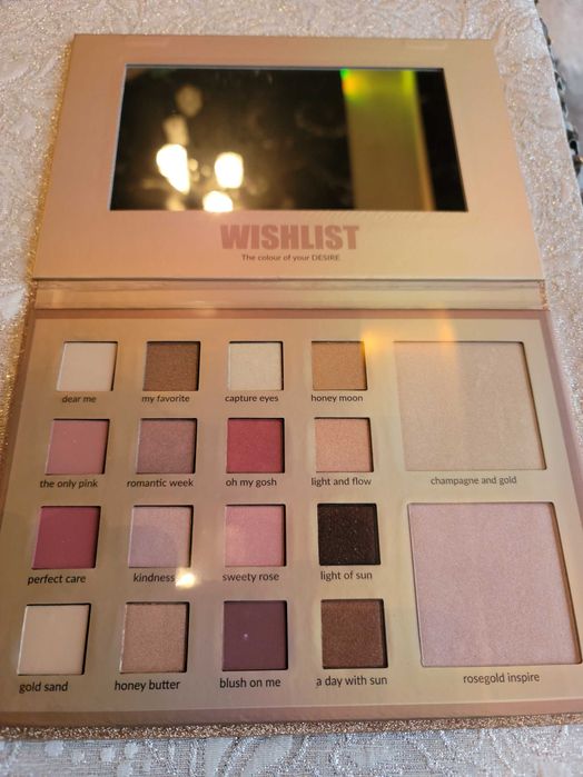 Палетка для мейкапу WISHLIST bellaoggi Віддам за вашу ціну