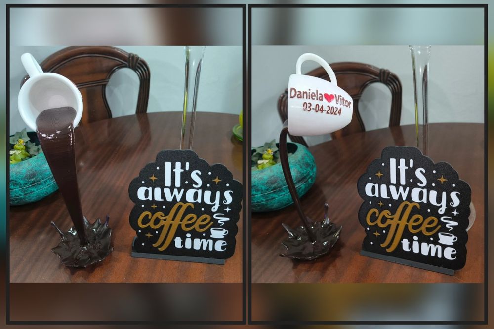 Chávenas de cafe Personalizadas (Decoração)Impressão 3D