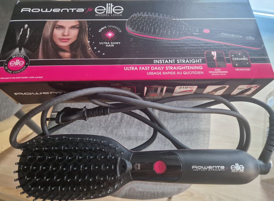 Escova elétrica cerâmica Rowenta Alisadora