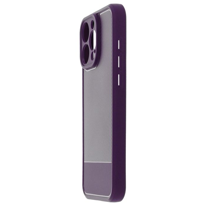 Nakładka Simple Carbon do iPhone 16 Pro Max 6,9" fioletowa