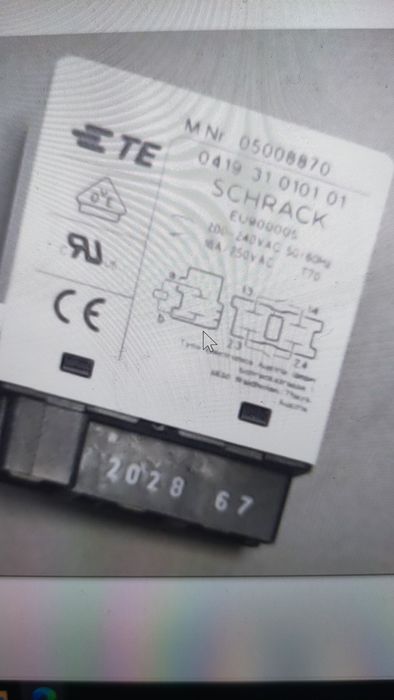 Relé Miele máquinas de lavar