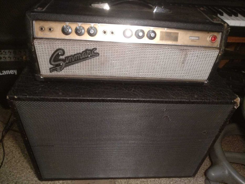 Бас-гитарный кабинет 2х12"+HF Driver. В стиле Ampeg. Обмен.