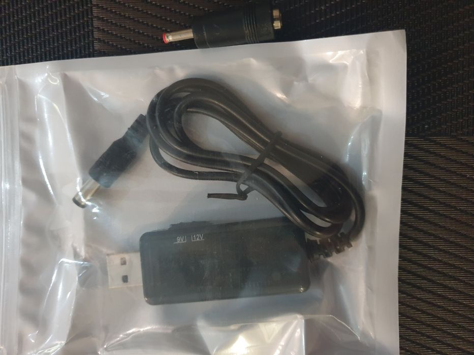 USB кабель 9,12V для роутера та оптоперетворювача