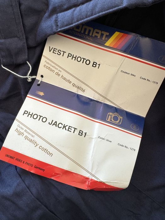 Colete de fotógrafo UNOMAT (NOVO)