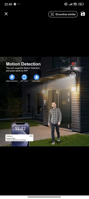 Câmara de vigilância WiFi/TOP