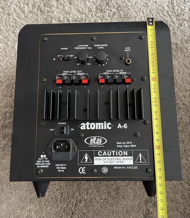 Subwoofer Eltax Atomic - A6