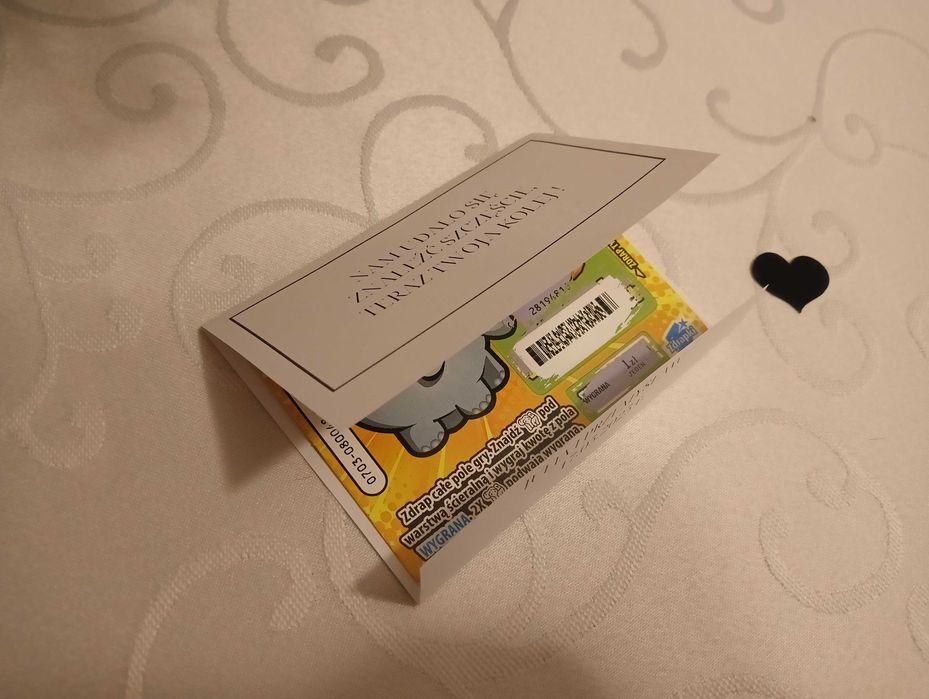 podziękowanie dla gości