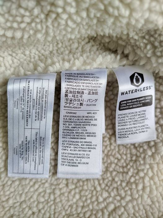 Джинсова шерпа levis