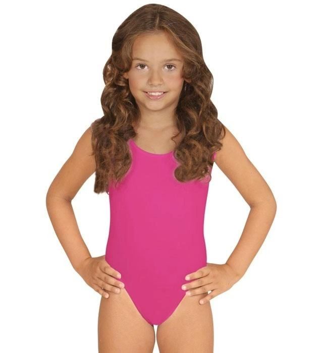 Body dziecięce różowe rozm. 140, 152cm Widmann