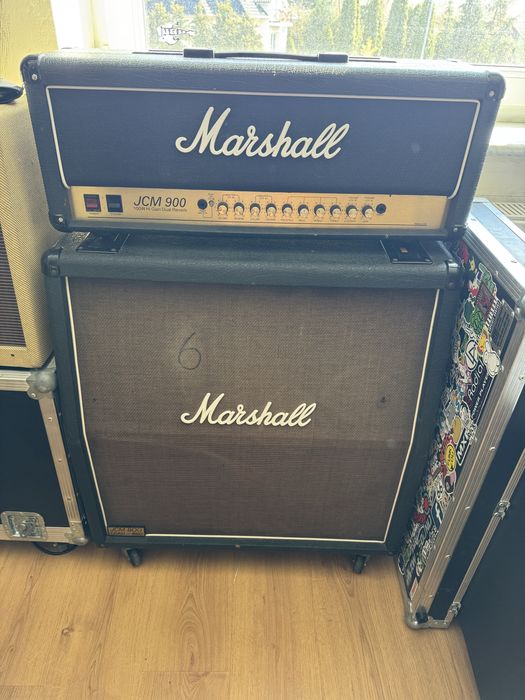 Marshall jcm900 head (1995r.) + jcm800 (80’s) kolumna