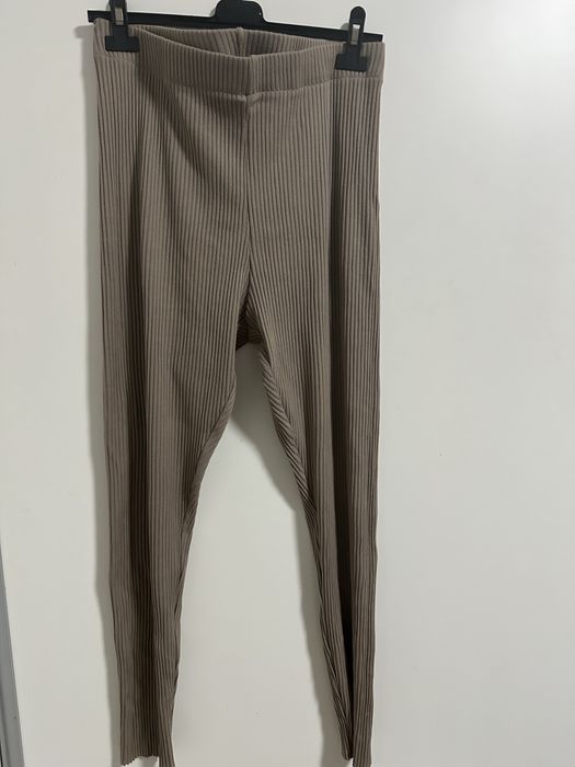 Бежеві лосини в рубчик від H&M