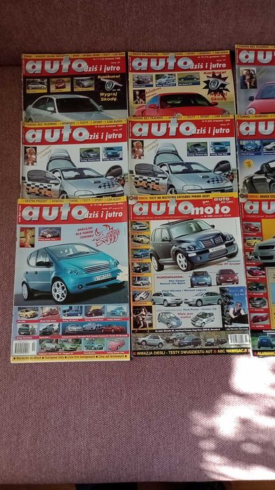Auto dziś i jutro, Auto moto archiwalne numery