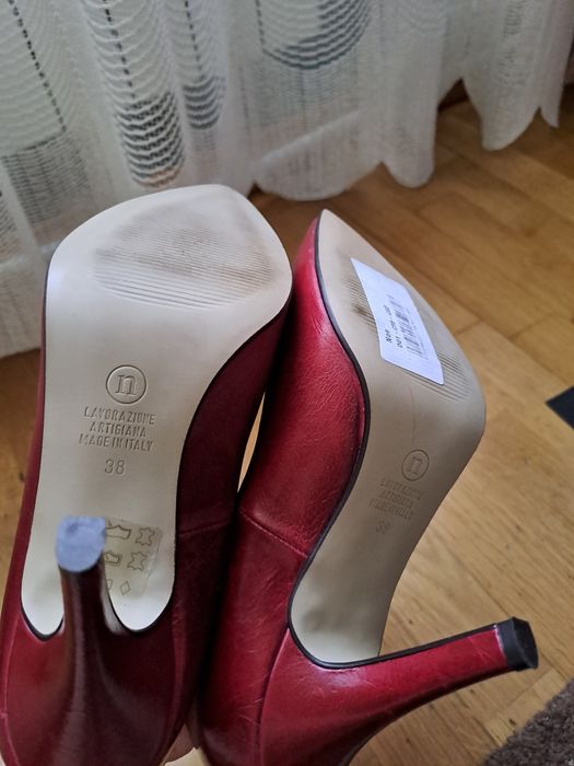 Шкіряні туфлі 38р.