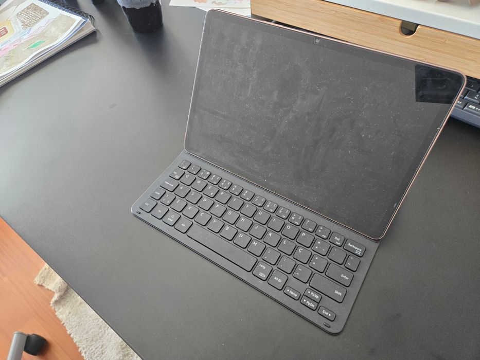 Tablet Samsung Galaxy Tab S7 + Capa Teclado + S Pen (Caixa Completa)