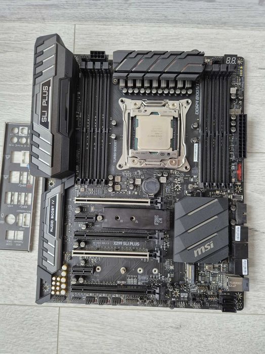 s2066 сет Intel Core i7-7800X 4Гц+ плата MSI X299 SLI Plus. Trade-in