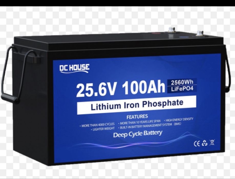 Акумулятор DC HOUSE LiFeP04 24B 100А год