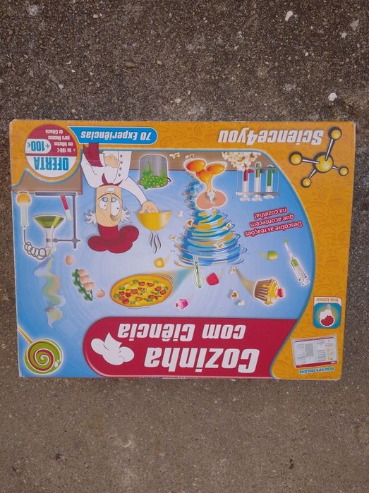 Cozinha com Ciência Science4you Kit completo