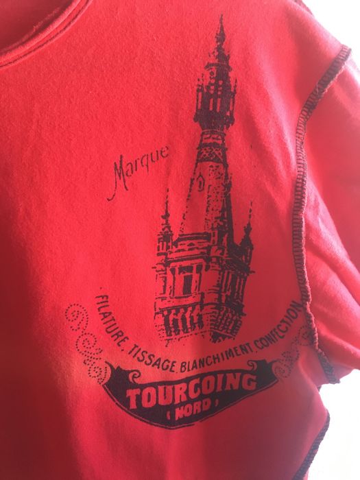 Camisola vermelha Kangdili