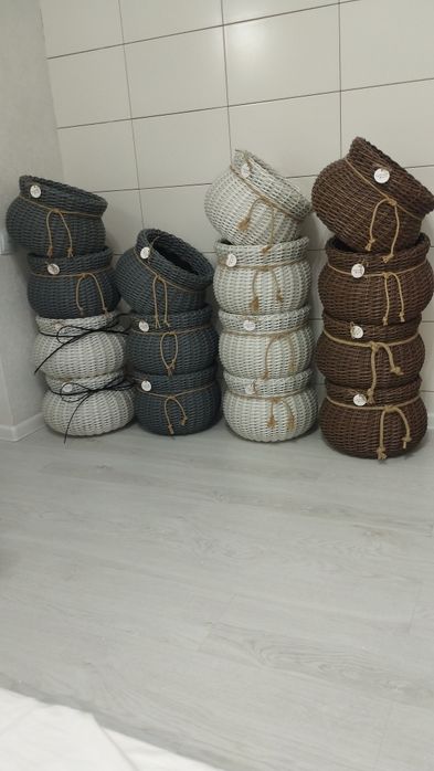 Кашпо з ротангу на 12л