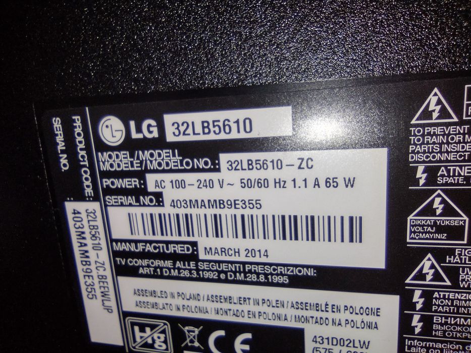 Telewizor LG 32lb5610