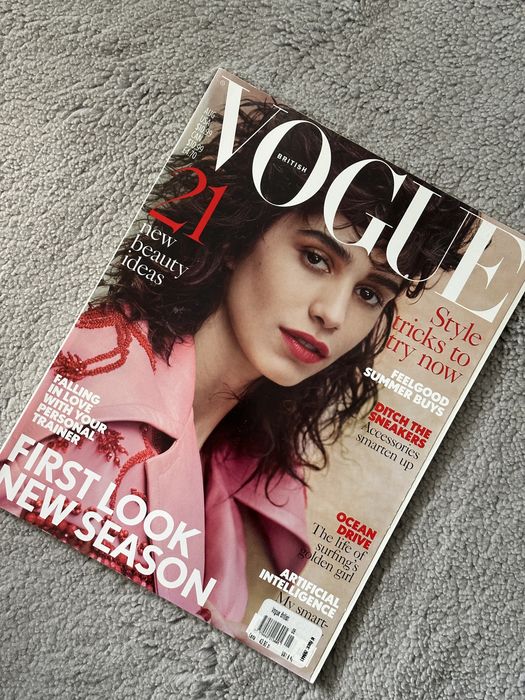 Czasopismo magazyn Vogue British UK August 2017