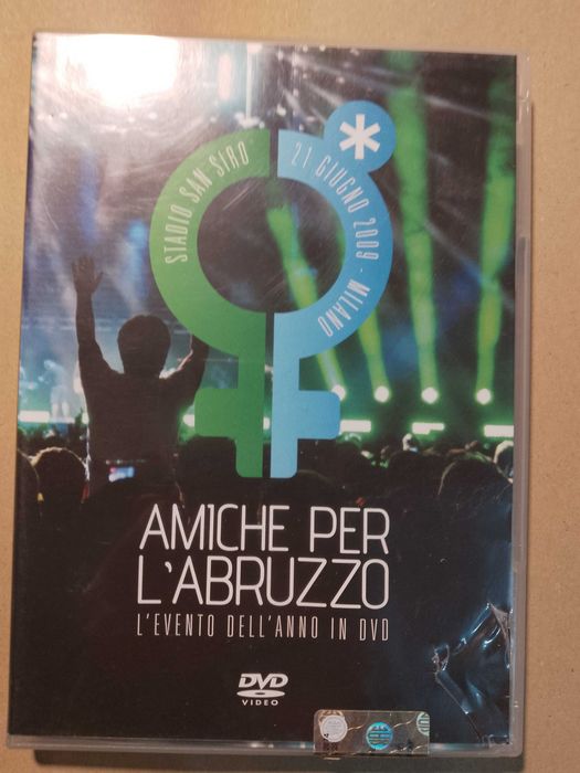 koncert dvd Amiche per l'Abruzzo