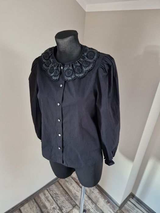 Zara koszula z kołnierzykiem xs 34