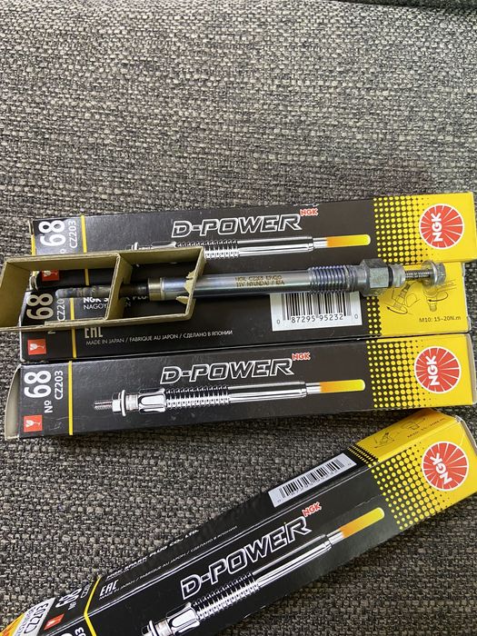 Свічки накалу KIA Hyundai  NGK cz 203 (95232) ціна за 1 шт Б/У