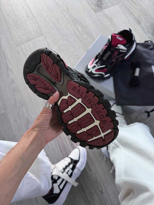 Кросівки Balenciaga Track 2 Black/Red premium | Кроссовки чоловічі жіночі