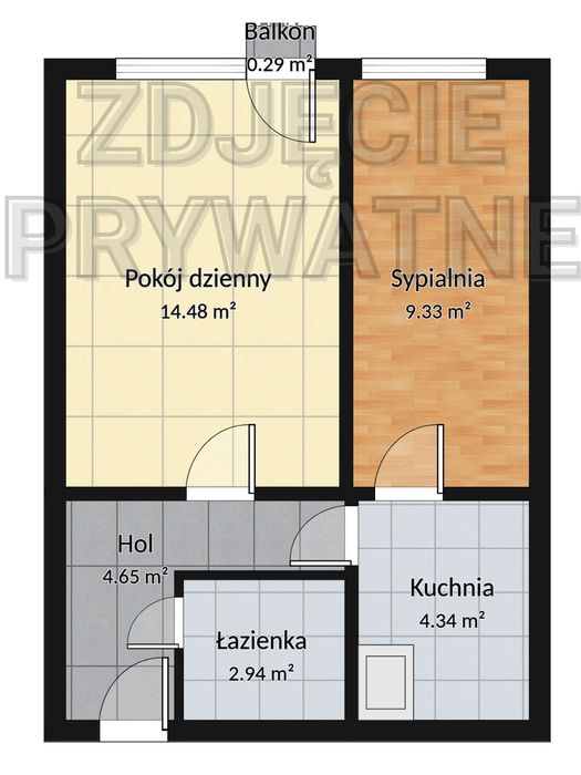 Mieszkanie na sprzedaż, 2 pokoje do remontu, Mokotów, Rzymowskiego