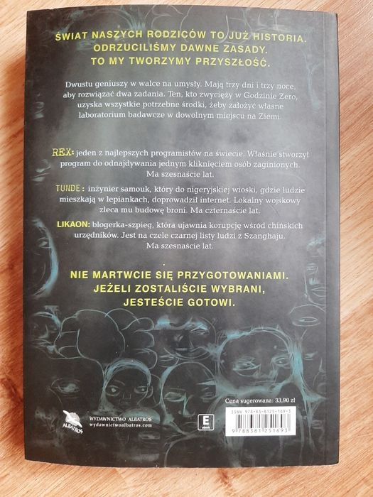 Młodzieżowa książka "Geniusz"