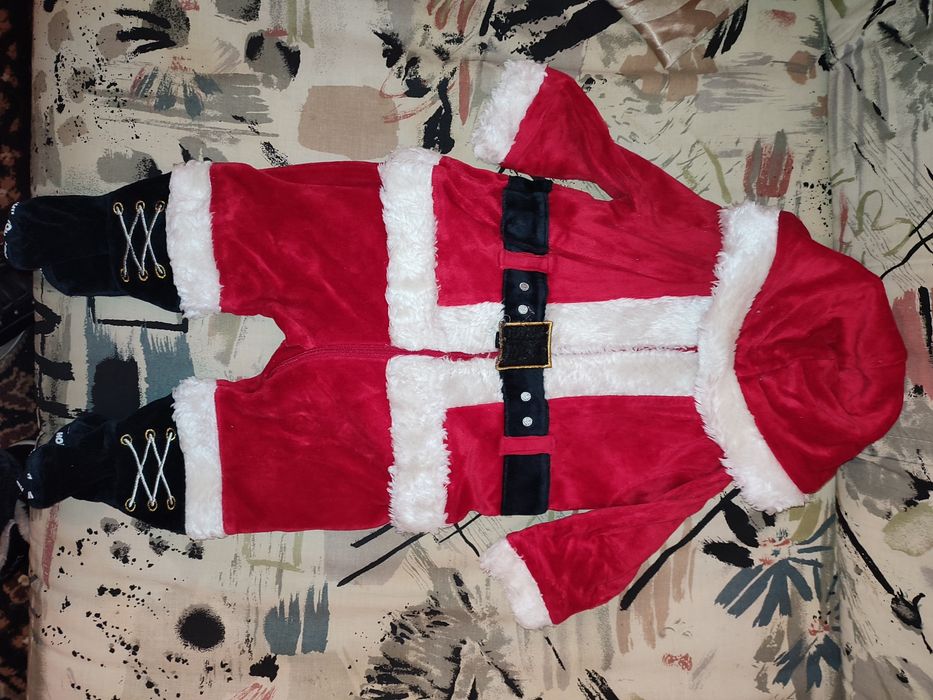 Теплі чоловічки/ человечки/ костюм Санта Клауса/ человечек на Новый Го