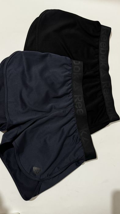 Шорти спортивні Reebok xs чорні та сині