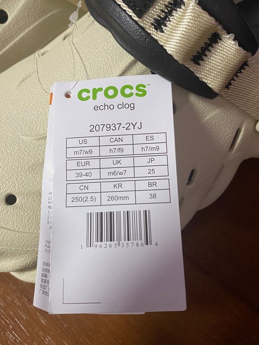 Crocs Echo Clog Original 39-40