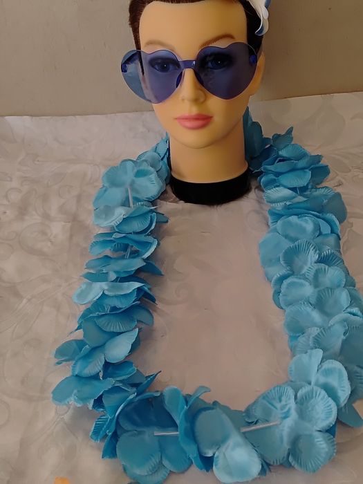 Strój przebranie Hawaje aloha hawajska impreza 4 części roz. uniwersal