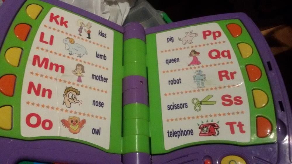 Interaktywna Książka Edukacyjna Angielski