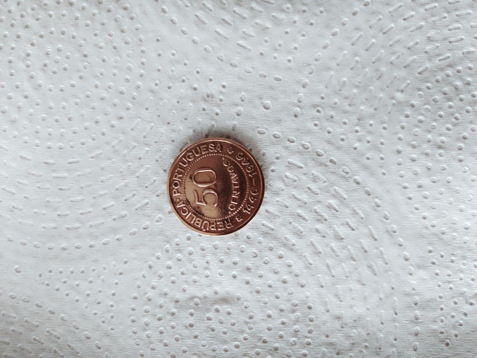 Moeda Guinéa- Bissau 50 centavos