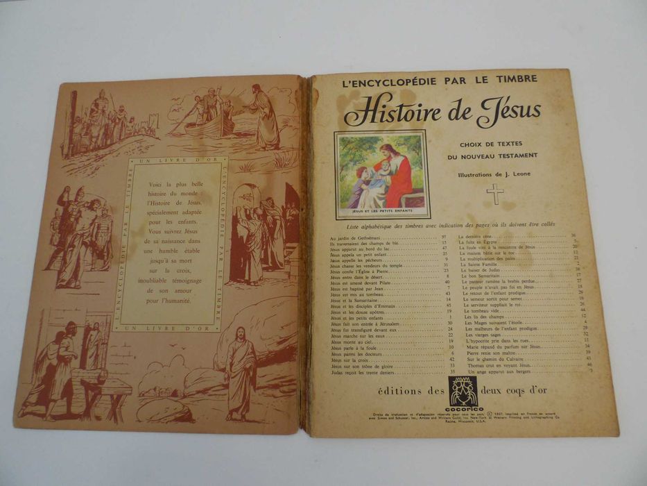 Cadernetas Histoire de Jesus, 1957 e Les Instruments de Musique, 1954