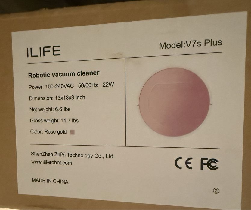 Odkurzacz robot mopujący iLife V7s Plus