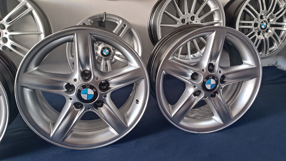 Jantes bmw 16 style 43 pintura policromada completamente novas
