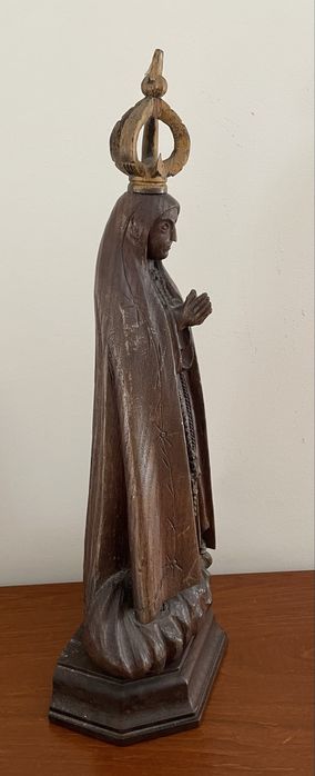 Escultura em madeira Nossa Senhora Aparecida