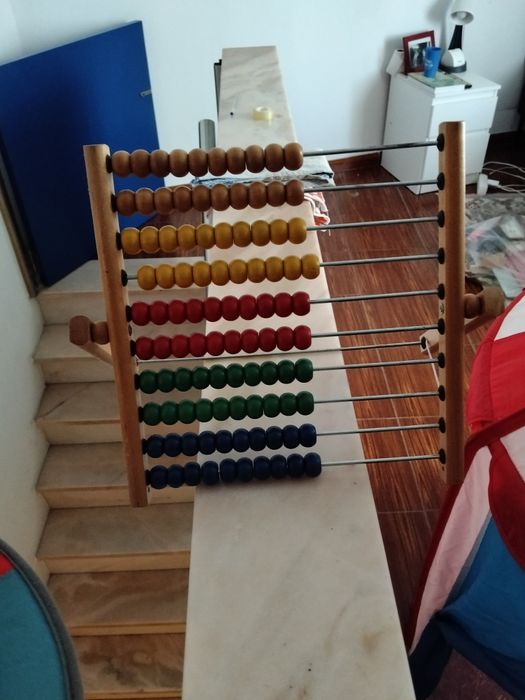 Jogo didático abaco