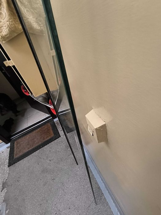 Szyba kabina prysznicowa ścianka szkło 46/192/8